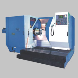 cnc horizontal wheel turning lathes