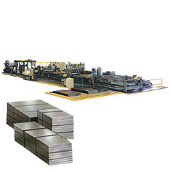cnc steel sheet leveling&shearing machine 