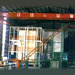 aluminum horizontal type coating equipment 