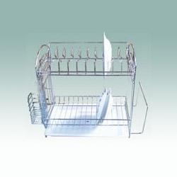 collapsible kitchen dish rack