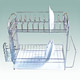 collapsible kitchen dish rack 