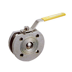 compact wafer type flanged ball valves 