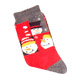 Children Computer Socks With Christmas Pattern Socks