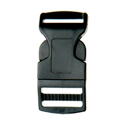 contoured side release buckle