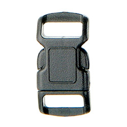 contoured side release buckle