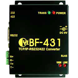 bf 431 tcp ip converter