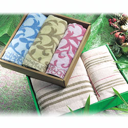 cotton jacquard hand towels