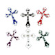 cross embroidered stickers 