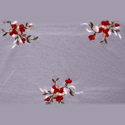 custom embroidered fabric 