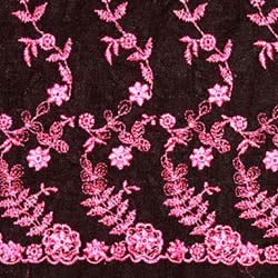 custom embroidered fabric 