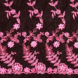 custom embroidered fabric