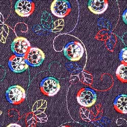 custom embroidered fabrics 