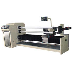 dual axis automatic cutting and winding equipment