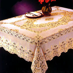 decorative lace topper