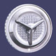 Delux Plastic Steel Chrome Wheel Covers