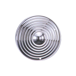 delux plastic steel chrome wheel covers