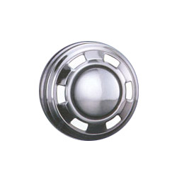 delux plastic steel chrome wheel covers