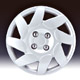 delux plastic wheel cover house 