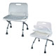 Delux Portable Folding Shower Benches With Backrest