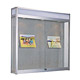 deluxe aluminum shop fitting display 