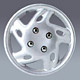 deluxe plastic wheel cover house 