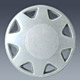 deluxe plastic wheel cover house 