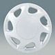 deluxe plastic wheel cover house 