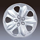 deluxe plastic wheel cover house 