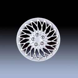 deluxe plastic wheel cover house