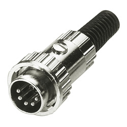 din connector metal plug soldes types