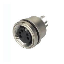 din connector metal water proof socket sensor