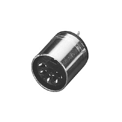 din connector molded socket soldes types 