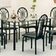dining table and chair