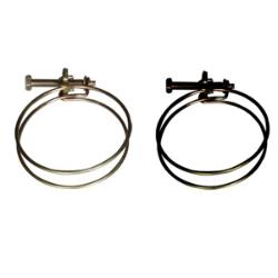 double wire hose clamps 