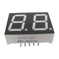 0.56" dual digit numeric displays 