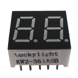 0.36" dual digit numeric displays