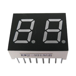 0.40" dual digit numeric displays 