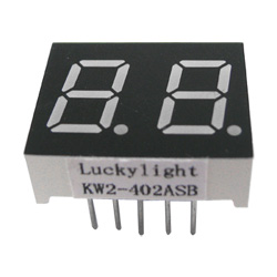 0.40" dual digit numeric displays