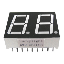 0.56" dual digit numeric displays