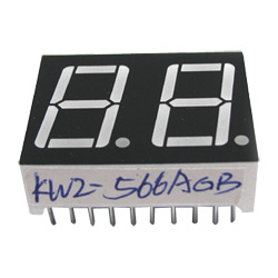 0.56" dual digit numeric displays 