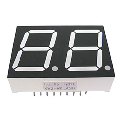 0.80" dual digit numeric displays