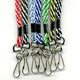 economy 2 color cord lanyards 