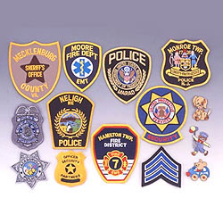 police embroidered patches