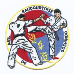 embroidered badge