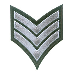 embroidered badge