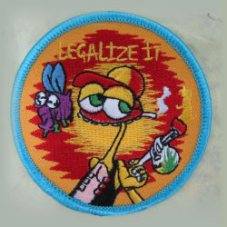 embroidered badge 