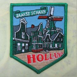 embroidered badge