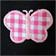 Embroidered Butterfly Garment Labels