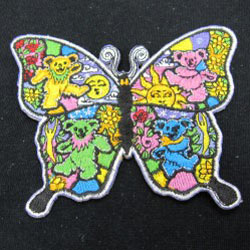 Embroidered Butterfly Iron Patches