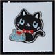 Embroidered Cat Stickers
